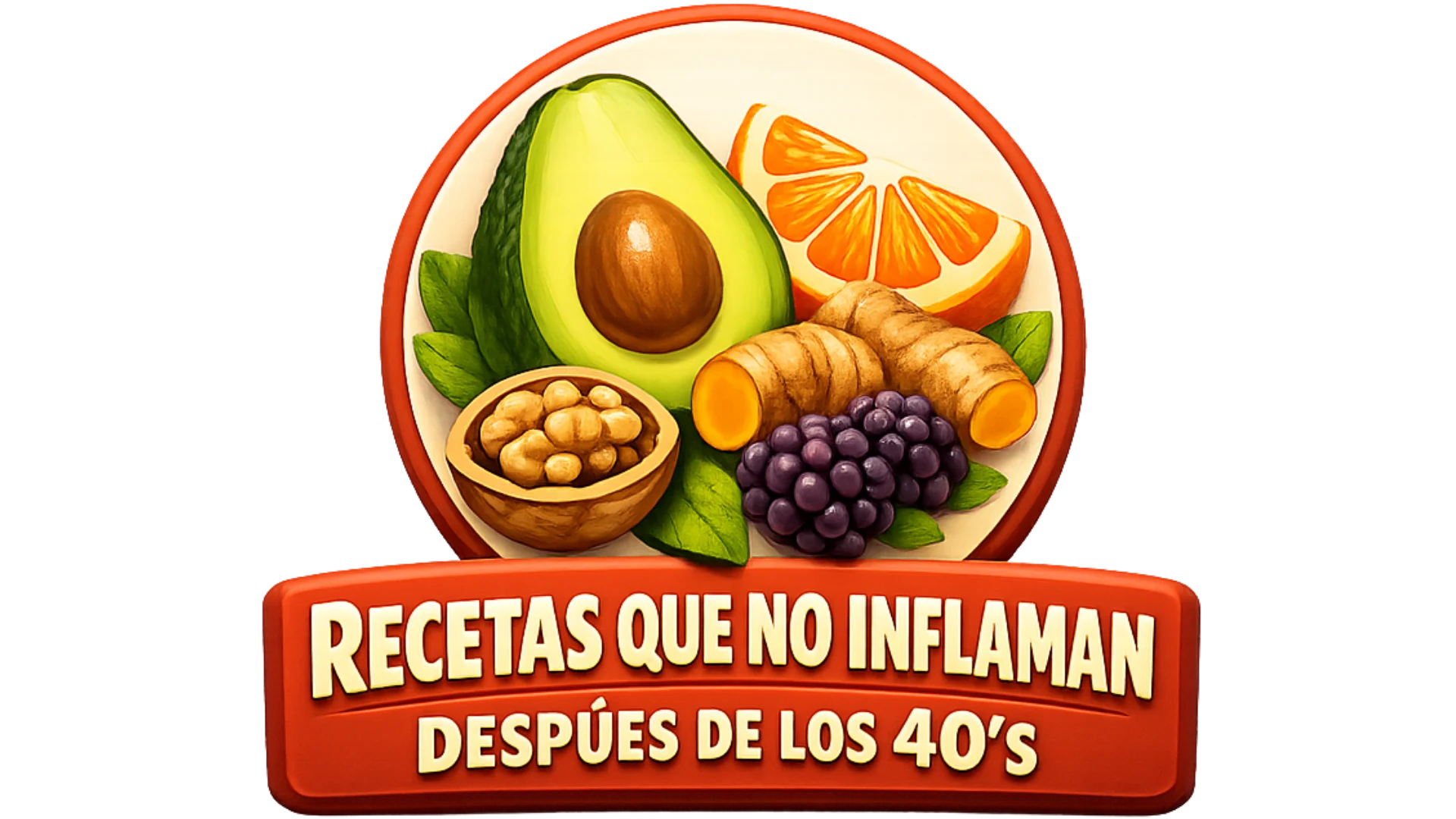 Logotipo de Recetas que no inflaman
