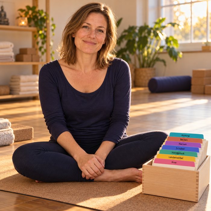 Katrin Vogel, Physiotherapeutin und Yogalehrerin