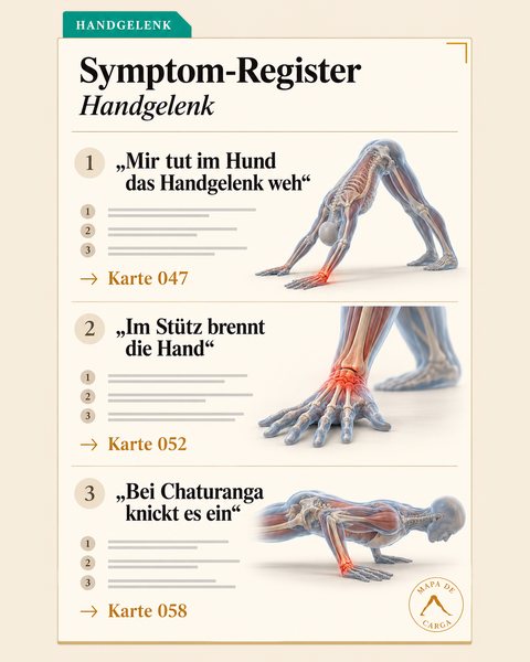 Symptom-Register: Seite Handgelenk